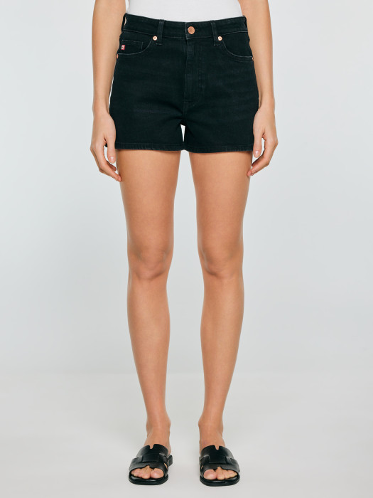 Čierne šortky džínsové AUTHENTIC GIRL 989